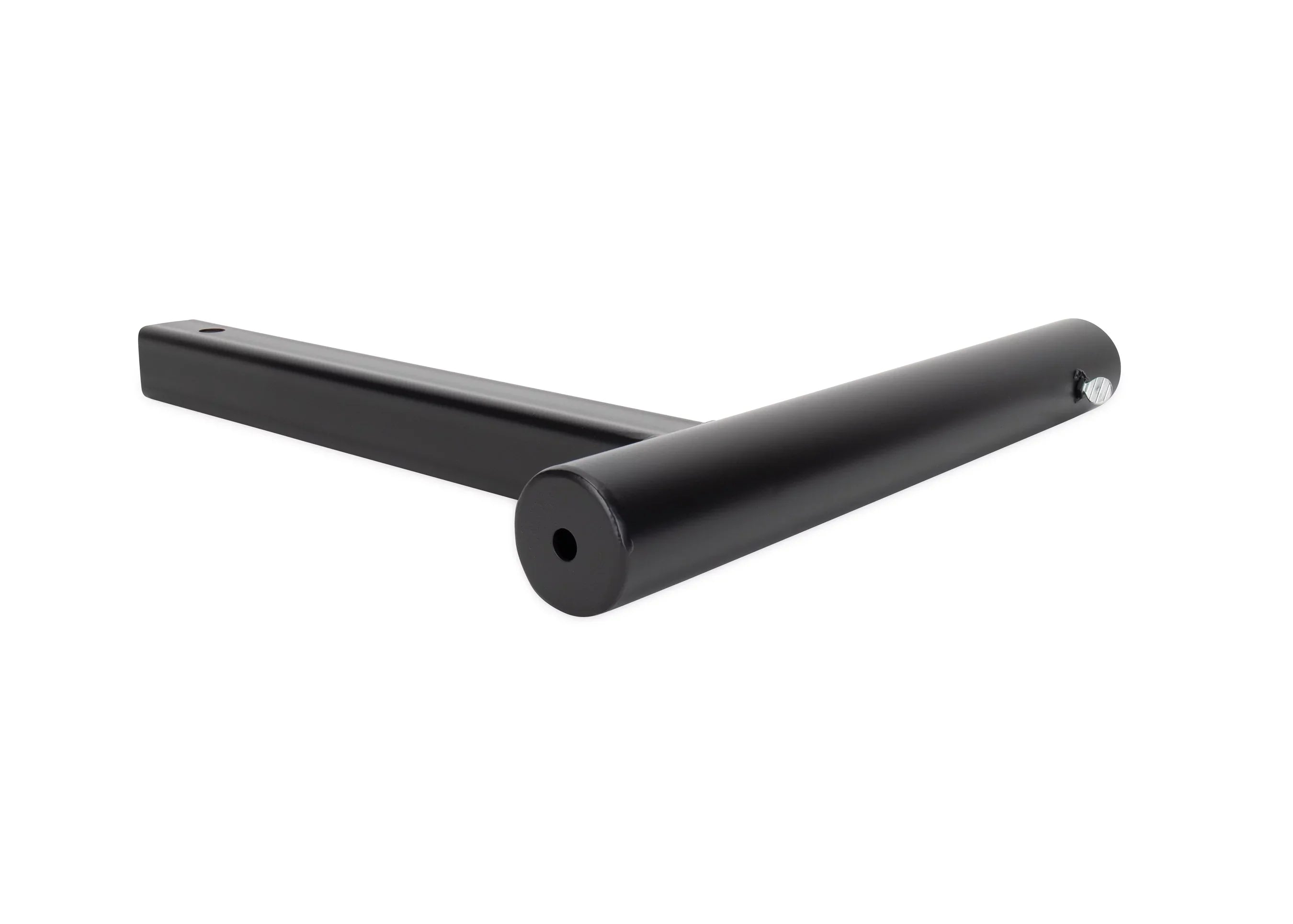 Camco Hitch Mount Flagpole Holder | Fits Sizetandard 2-inch Hitch Receivers | Powder-Coated Finish, Black (51611)