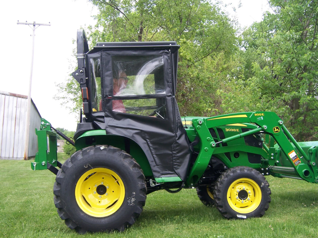 Original Tractor Cab Hard Top Cab Enclosure Fits John Deere 3025E, 3032E, 3038E 2018 and Above 40410
