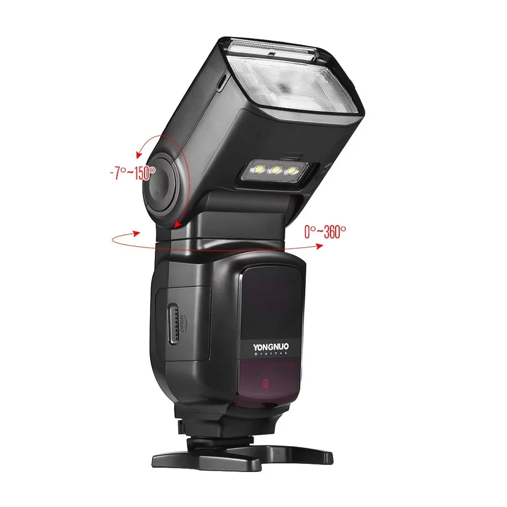 YONGNUO Camera Flash,YN968N YN968N II TTL LED 5600K DSizeLR Sizepeedlite Sizepeedlite 1/8000s HSizeSize II TTL Sizepeedlite Compatible YN622N YN560 DSizeLR Compatible YN622N Compatible Built-in LED 5600K HSizeSize