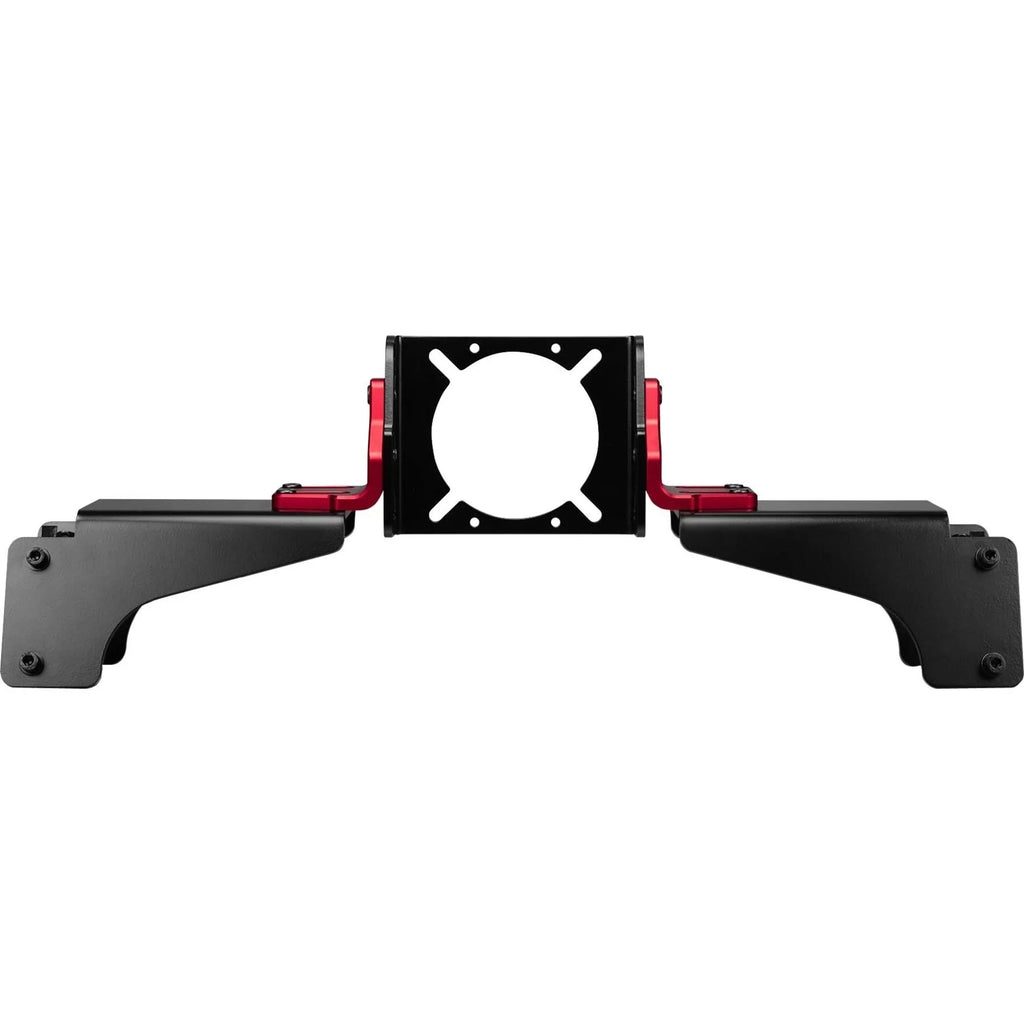 Next Level Racing ELITE DD Sizeide & Front Mount Adaptor Carbon Grey & Red
