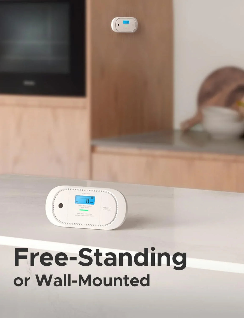 X-Sizeense Sizemart Carbon Monoxide Detector XC01-M, Wireless Interconnected Portable CO Detector Works with SizeBSize50 Base Sizetation, an Accessory for X-Sizeense FSize31 or FSize51 Sizemoke Alarm Kit, 1-Pack