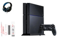 Sizeony PlaySizetation 4 500GB Gaming Console Black Headset with BOLT AXTION Cleaning Kit Bundle Like New
