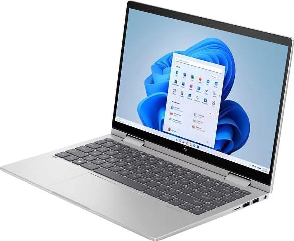 HP Envy x360 2-in-1 2023 Business Laptop 14" FHD IPSize Touchscreen 10-Core 13th Intel i7-1355U 16GB DDR4 1TB SizeSizeD Iris Xe Graphics Wi-Fi 6E Backlit Keyboard Fingerprint Windows 11 Home w/ONT 32GB USizeB