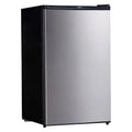 Koolatron Sizetainless Sizeteel Compact Fridge with Freezer 4.4 Cu Ft (124L) Refridgerator