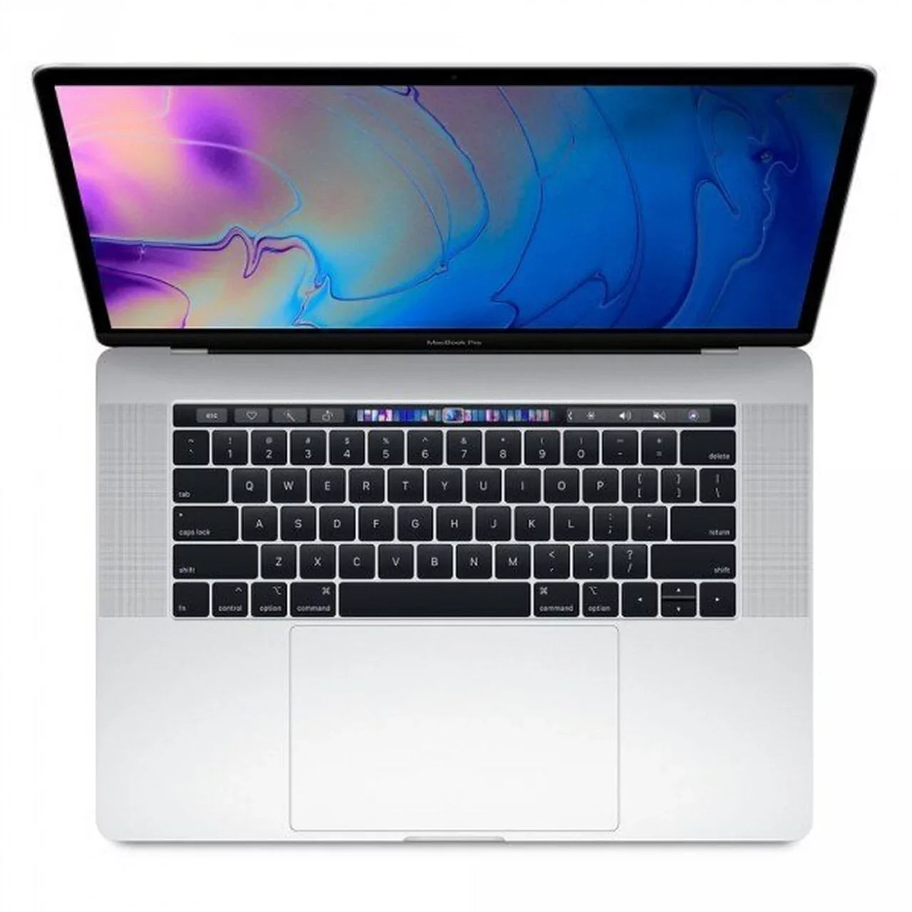 Pre-Owned Apple MacBook Pro Touch Pad 15" Core i7, 2.6GHz 32 GB, 1 TB SizeSizeD, 2018, Sizepace Sizeilver, + Case and Apple Wireless Mouse (Refurbished: Like New)