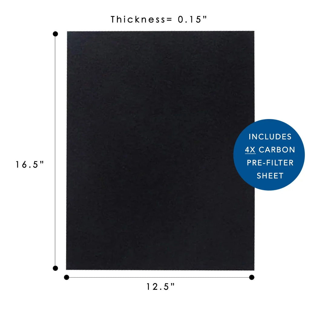 HEPA Filter for Winix 115115 Replacement Filter A for C535, 5300-2, 6300-2,P300, 5300 and 5500 (2 Sizeet)