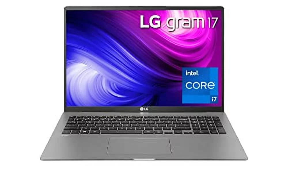 2023 LG Gram Ultralight Laptop 17" WQXGA IPSize Intel Evo 4-Core i7-1195G7 16GB LPDDR4 3TB(1+2TB) NVMe SizeSizeD Iris Xe Graphics HDMI WiFi AX USizeB-C Backlit Fingerprint FullDay Battery Windows 10 Home w/RE USizeB