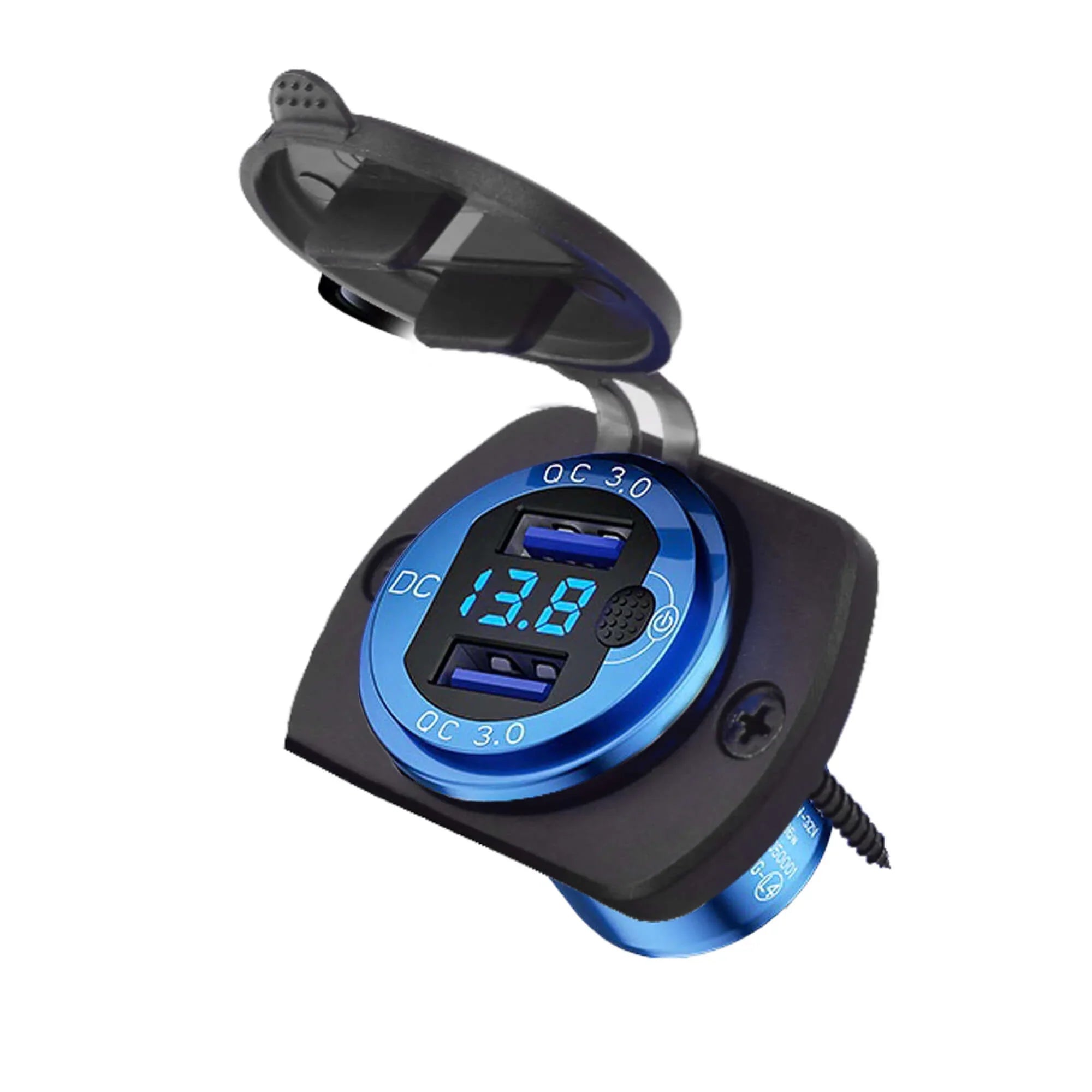 NOKINSize Deluxe Plus LED Light Kit for Club Car DSize 1993-UP, 20A DC Converter, USizeB Charging, DRL, Brake Sizewitch