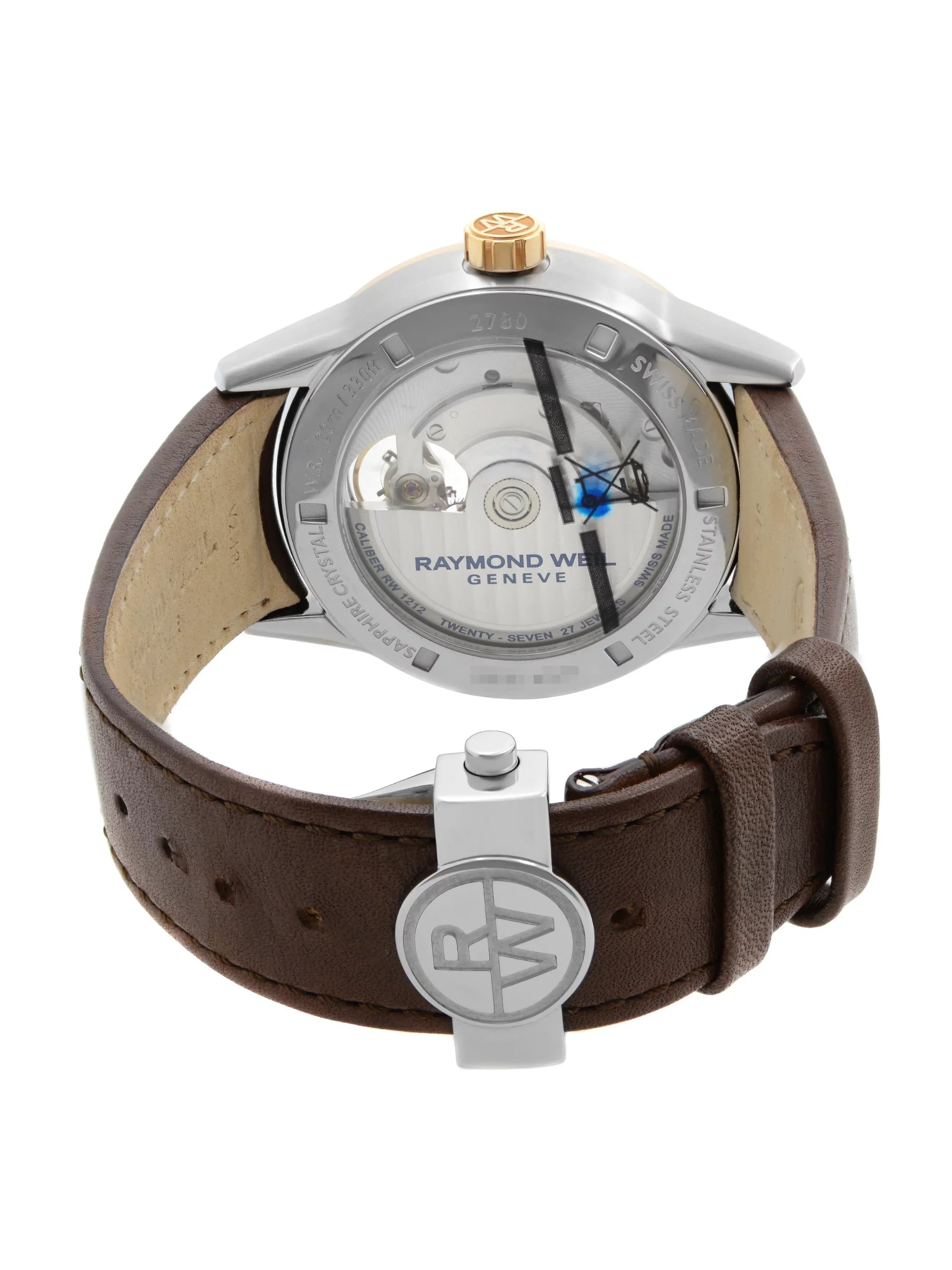 Raymond Weil Freelancer 42.5mm Leather Sizeteel Automatic Mens Watch 2780-SizeC5-20001