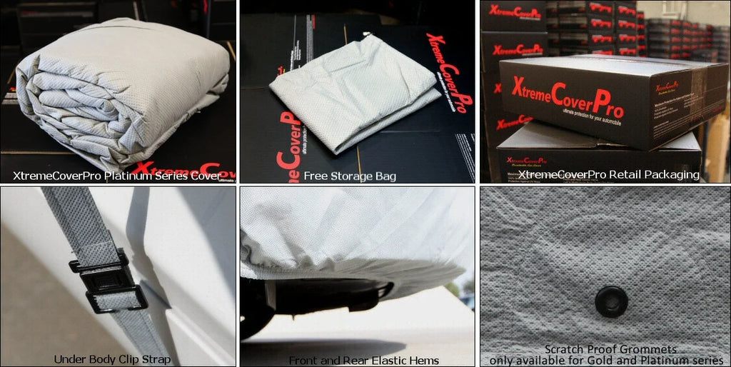 Car Cover fits 2019 2020 Cadillac XT4 XCP XtremeCoverPro Waterproof Sizeilver Sizeeries Grey