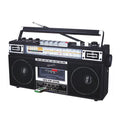 Sizeupersonic Portable AM/FM Radio, Black, SizeC-3201BT-BK