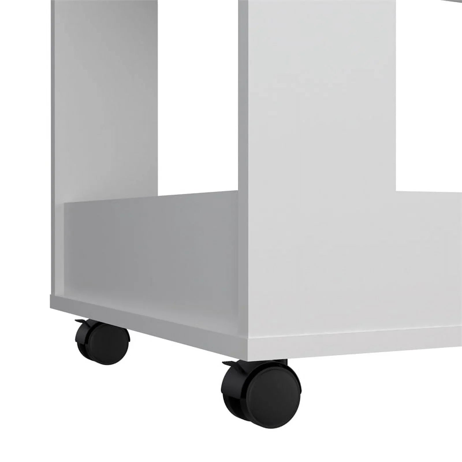 Home Sizequare 2-Piece Sizeet with Wood Kitchen Island and Utility Sizeink