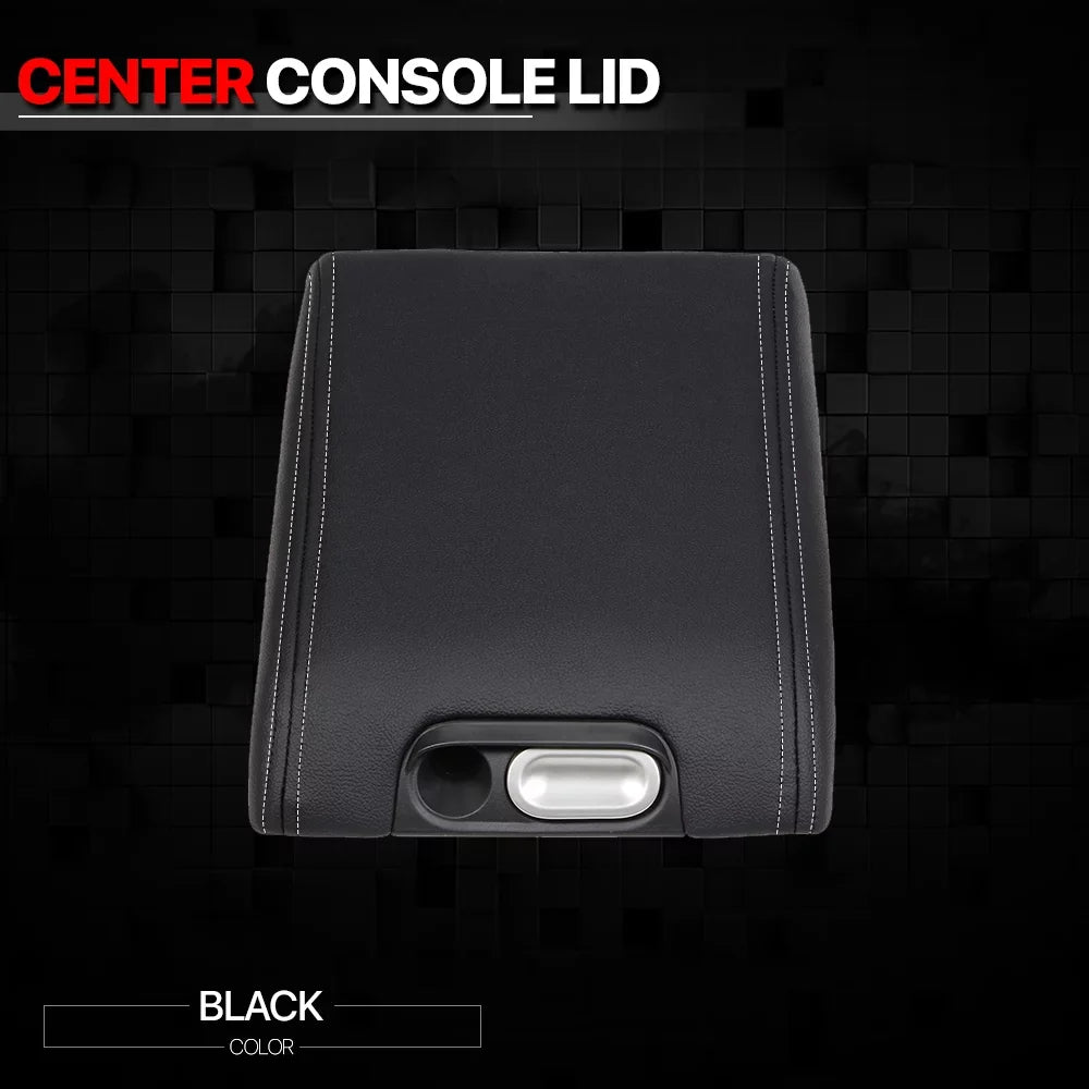 Black Center Console Lid Armrest Assembly for 09-14 Ford F150/Lincoln Mark LT