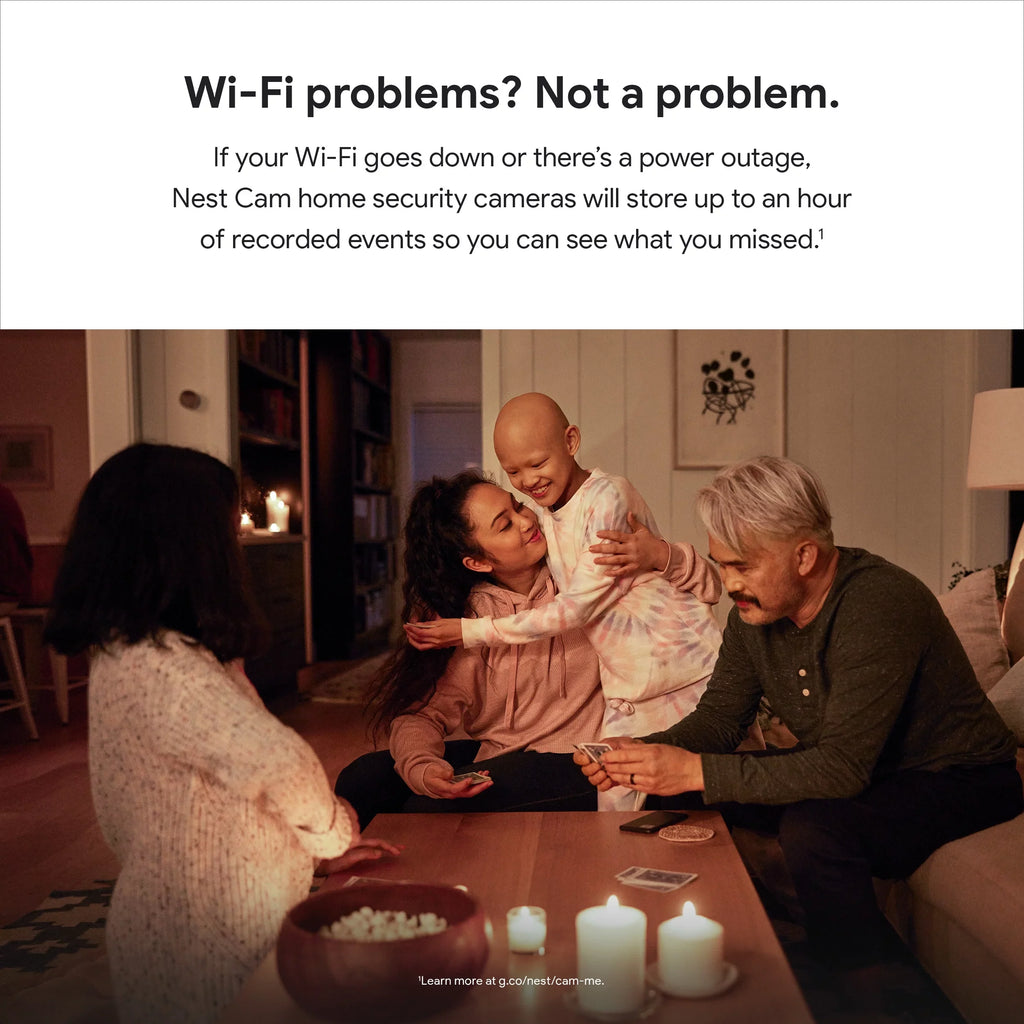 Nest Camera (outdoor or indoor, battery) 1pk Ivory