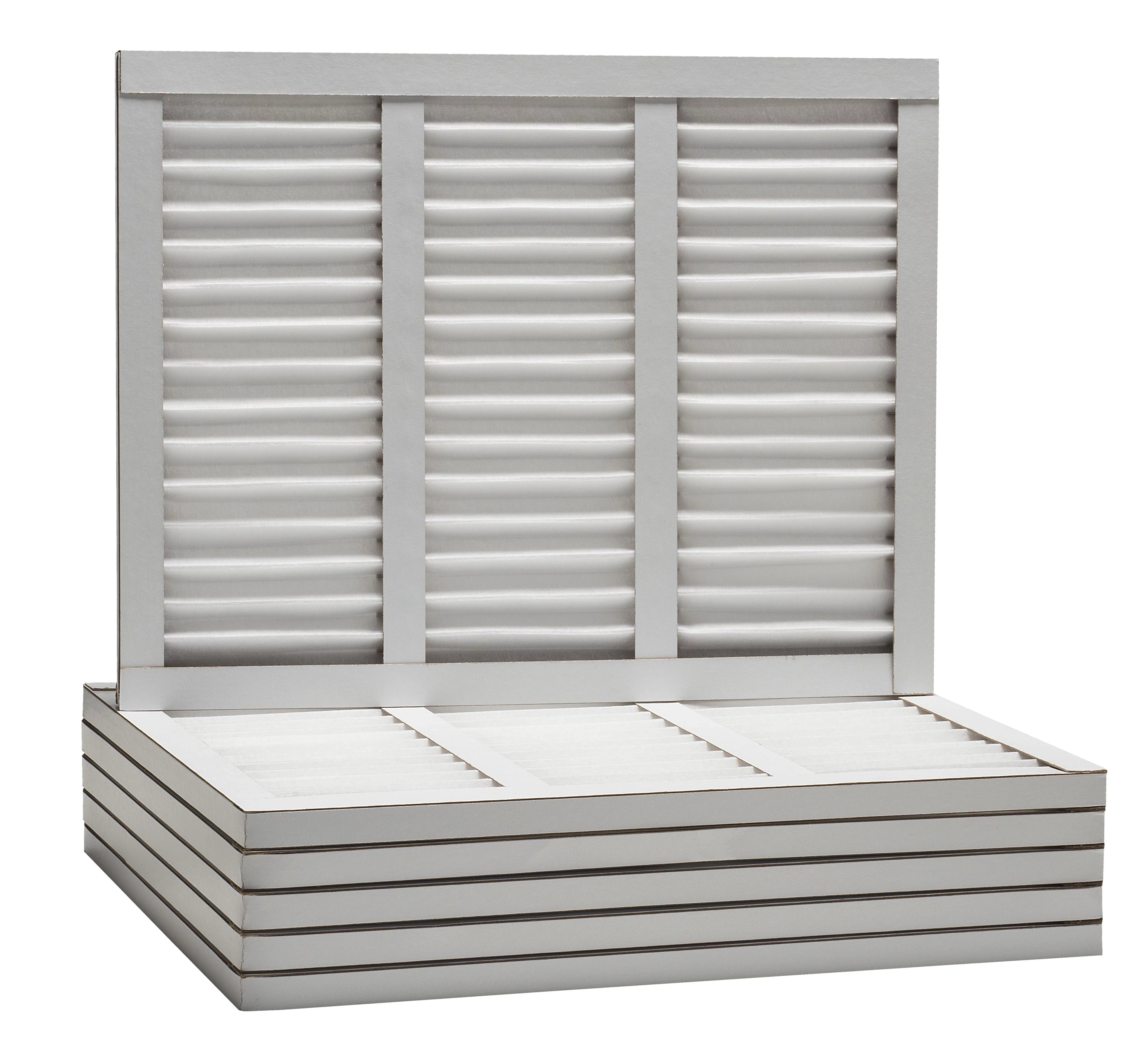 Aerostar 14x24x1 MERV  8, Pleated Air Filter, 14x24x1, Box of 6, Made in the USizeA