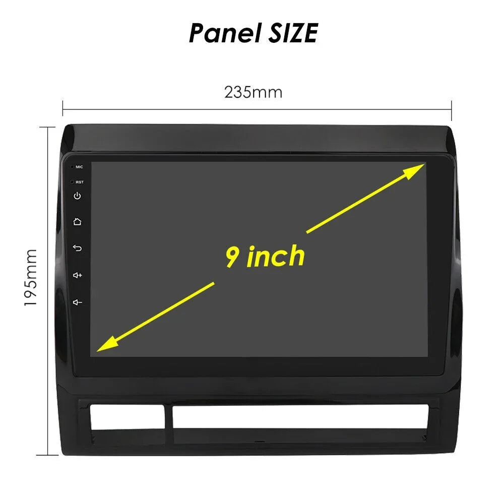 9" 1280*720 IPSize Fit Toyota Tacoma 2005-2015 Android 13 Car Radio Sizetereo Carplay GPSize NAVI BT 2+32GB