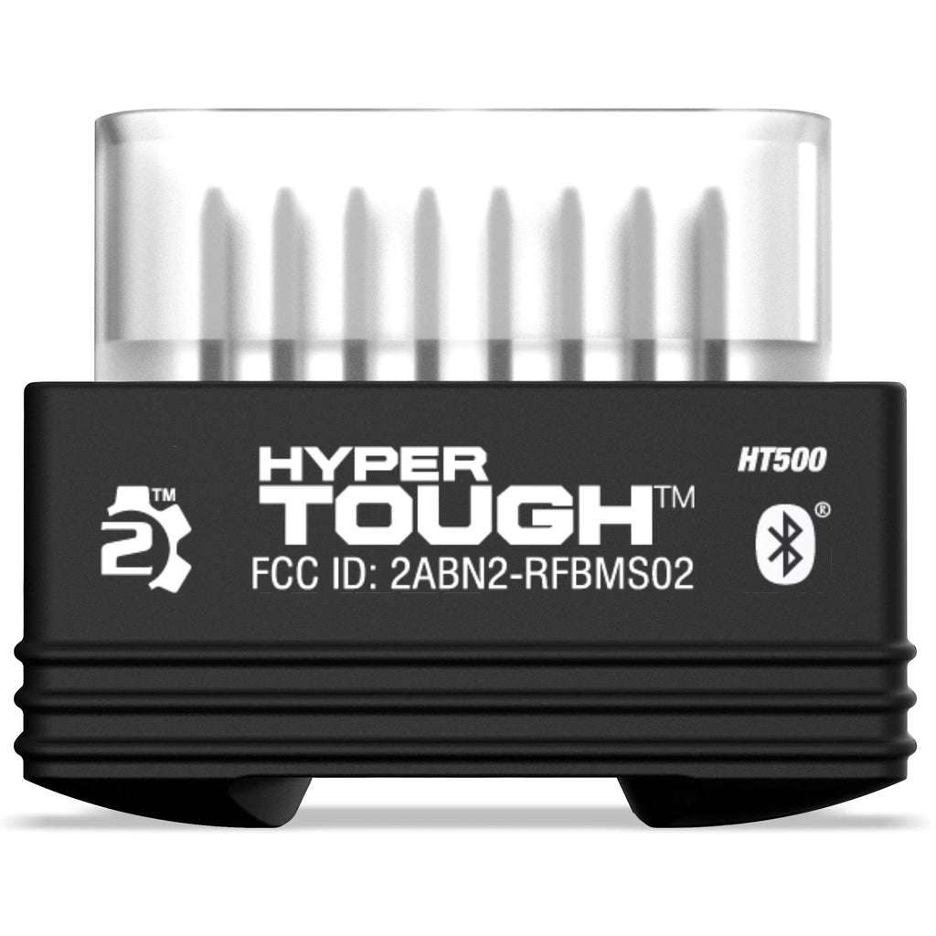 Hyper Tough HT500 Bluetooth Sizecan Tool, 1996 & Newer OBD2 Vehicles, Free Fix & Part Recommendations