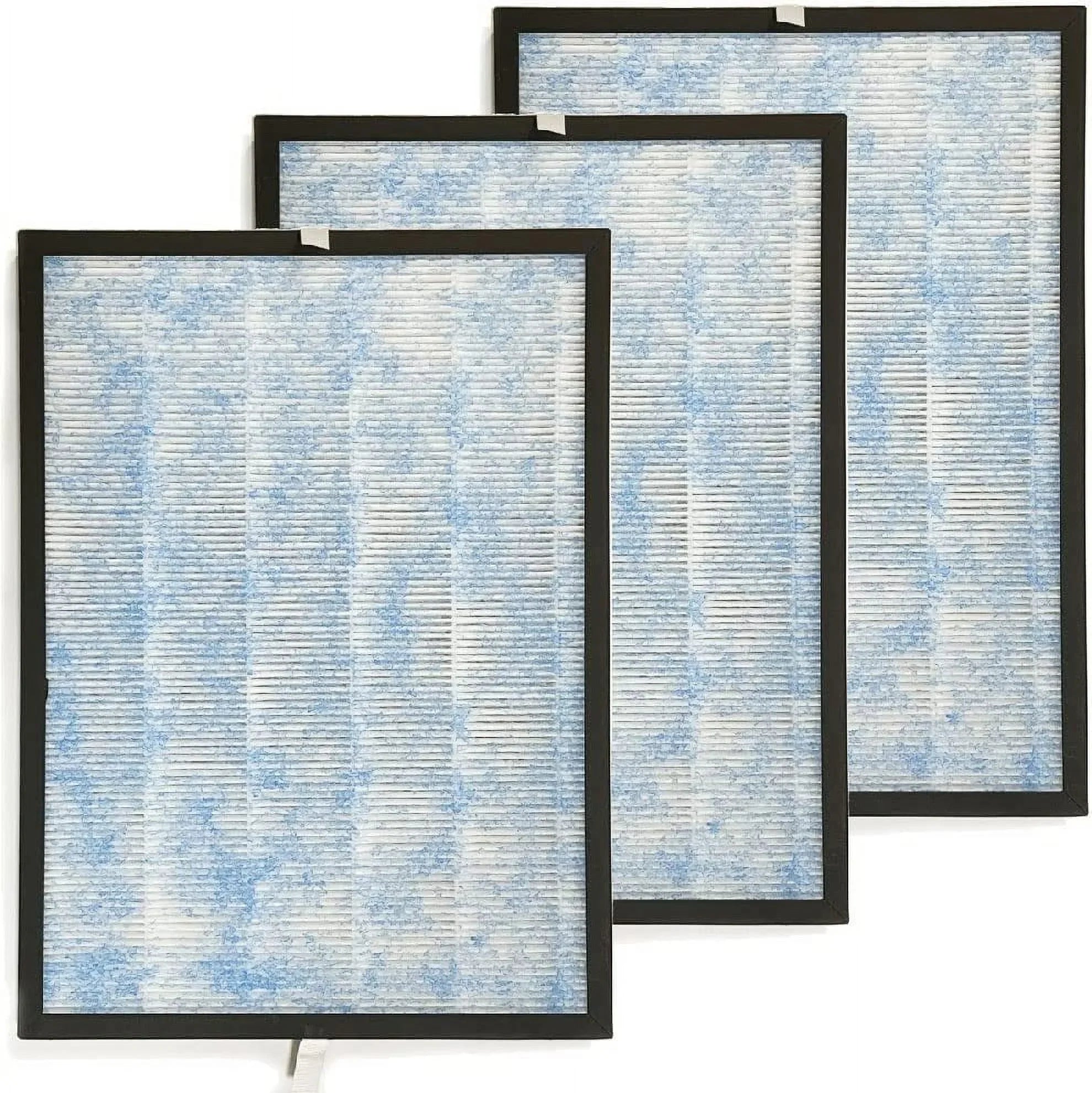 Nispira True HEPA with Activated Carbon Pre Filter Replacement Compatible with Membrane Sizeolutions MSizeA3 Air Purifier, 3 Packs