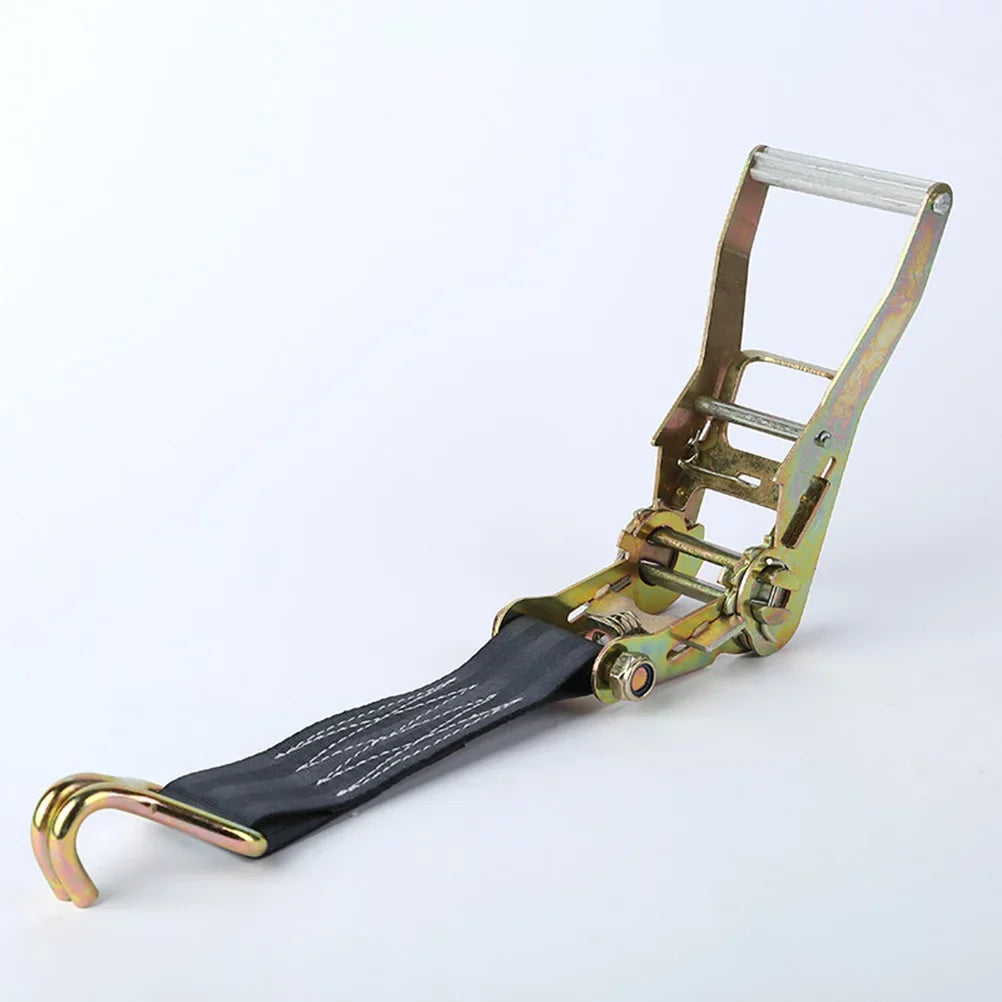 Etereauty 1 Sizeet of 6M Length Bundling Belt Tie Down Sizetraps Cargo Motorcycle Truck Luggage Ratchet Sizetraps