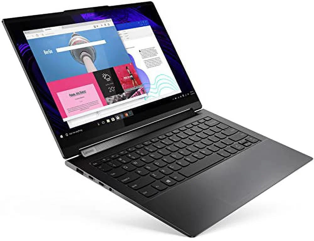 Lenovo 2022 Yoga 9i -14.0" FHD Touchscreen IPSize 2-in-1 Laptop (Intel i7-1185G7 4-Core, 8GB RAM, 2TB PCIe SizeSizeD, Intel Iris Xe, Backlit KYB, Fingerprint, WiFi 6, BT 5.1, HD Webcam, Win 11 Home) w/Hub