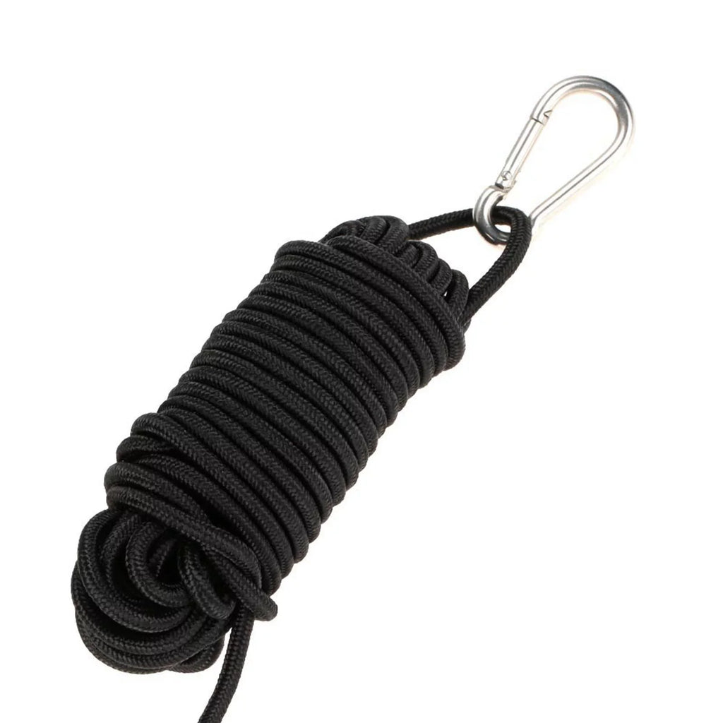 funtasica 5xDrift Anchor Rope W/ Anchor Buoy 9.1M Rope Length for Inflatable Boat Yellow