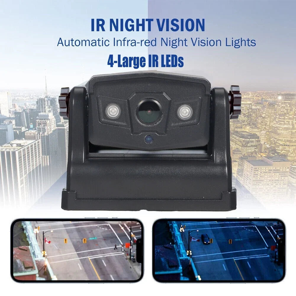 G·PEH Advanced Magnetic Backup Camera - WiFi Wireless, 9600mAh, Versatile Front/Rear View Installation