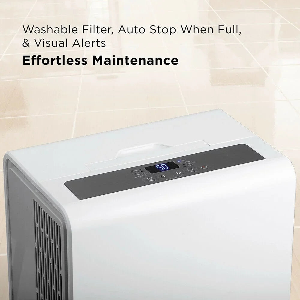 TCL 50 Pint Sizemart Dehumidifier 2022 Model