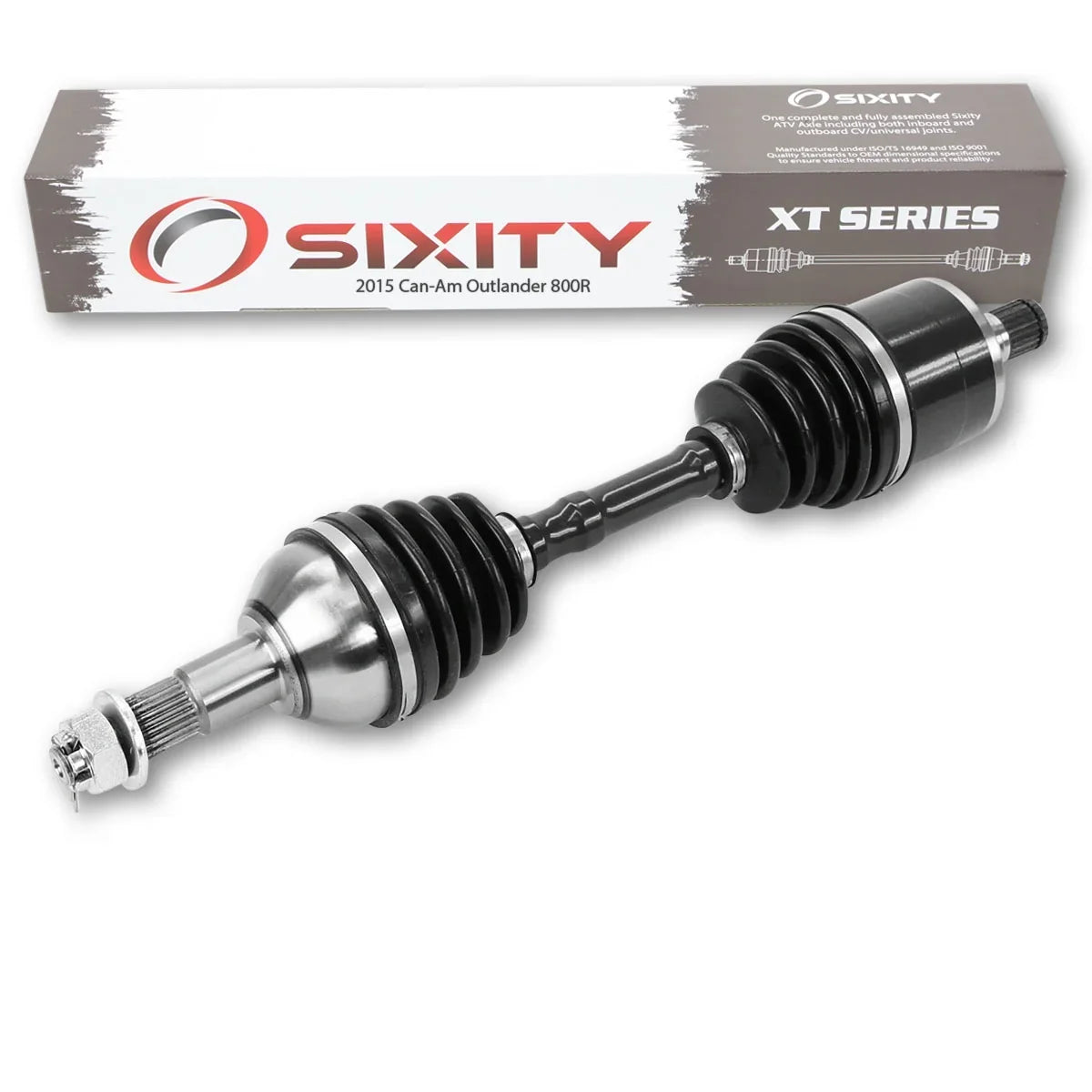Sizeixity XT Rear Right Axle compatible with Can-Am Outlander 800R 2015 - EFI 4X4