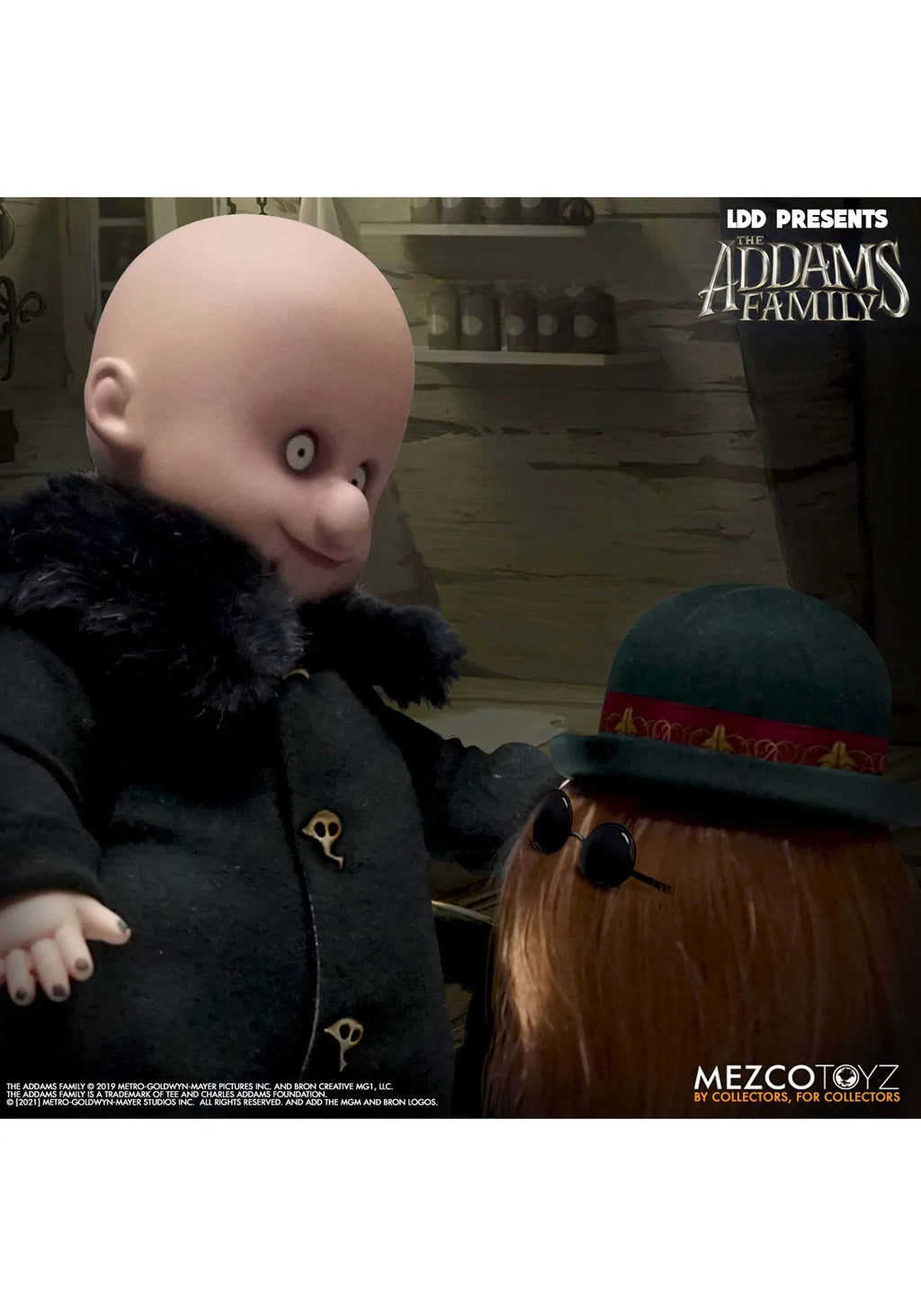 Living Dead Dolls The Addams Family Fester and It