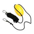 funtasica 5xDrift Anchor Rope W/ Anchor Buoy 9.1M Rope Length for Inflatable Boat Yellow
