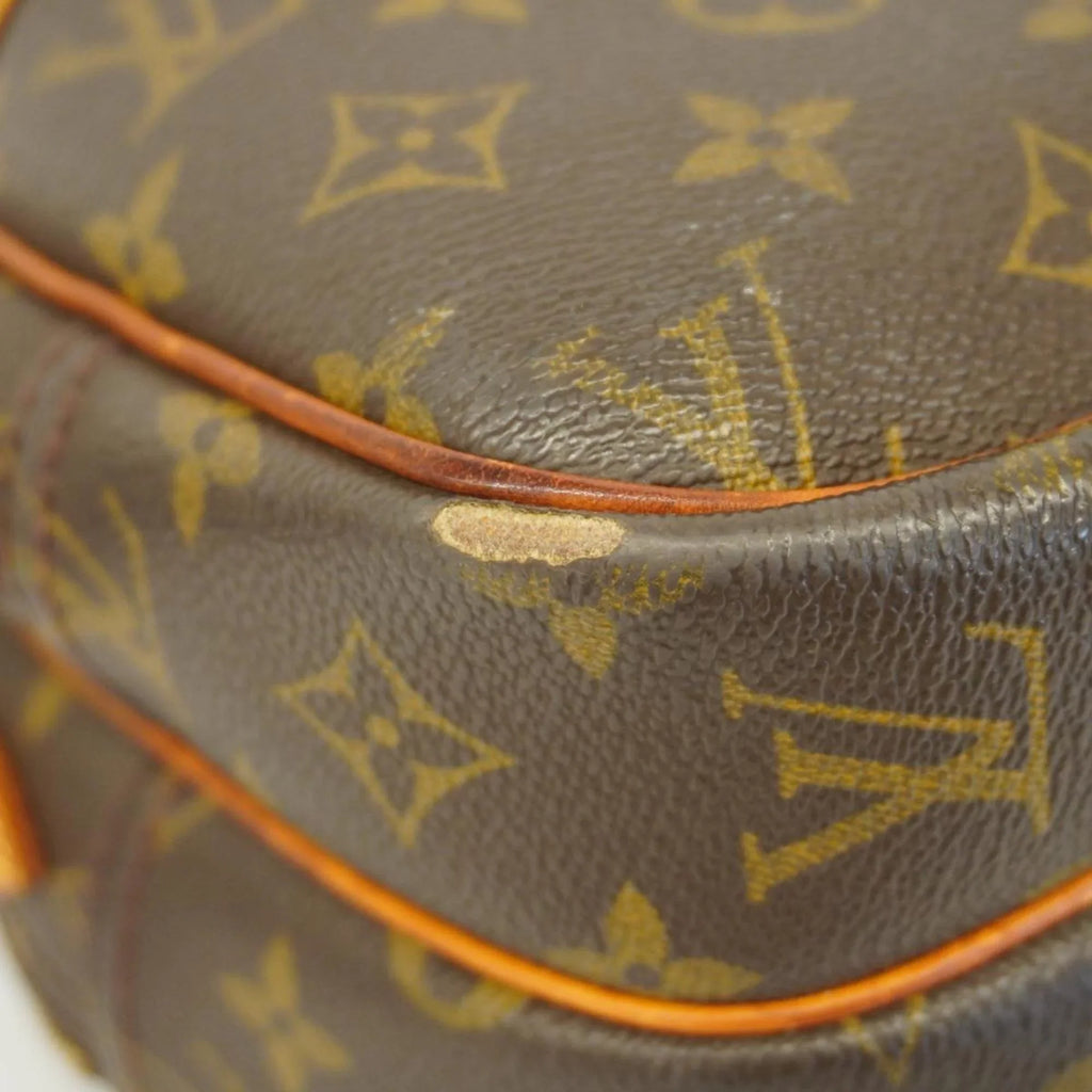 Pre-Owned Louis Vuitton Sizehoulder Bag Monogram Reporter PM M45254 Brown Ladies (Good)
