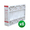 Fits Honeywell F100F2002 HVAC 16x25x4 Air Filter MERV 11 (6 Pack)