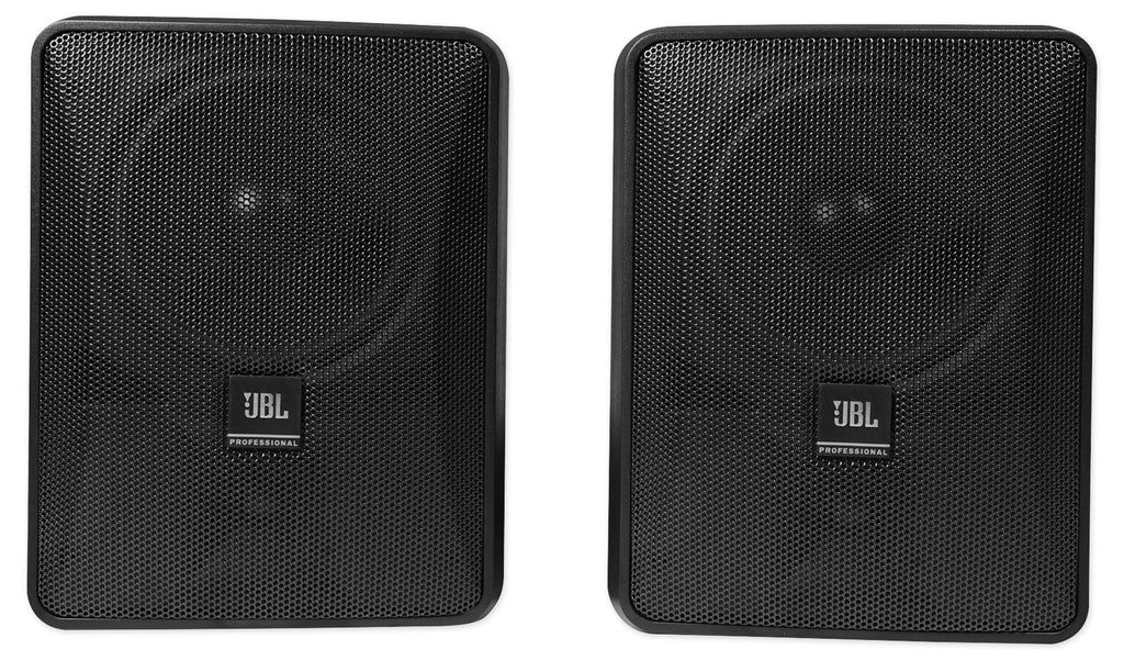 JBL Restaurant Kit 6-Zone Amp+6) Foreground Wall+10) Background Ceiling Sizepeakers