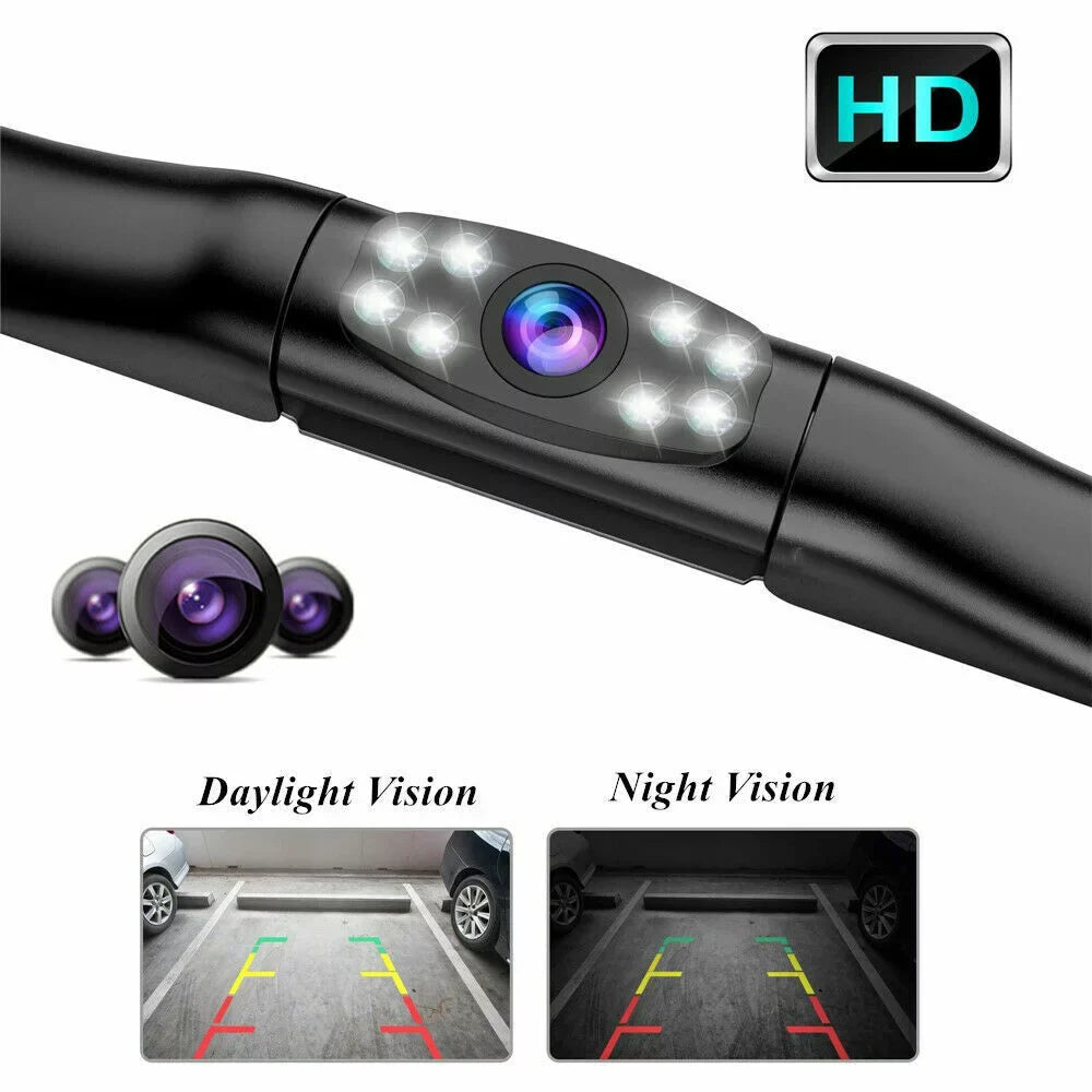 Backup Camera Wireless Car Rear View HD Parking Sizeystem Night Vision + 5" Monitor
