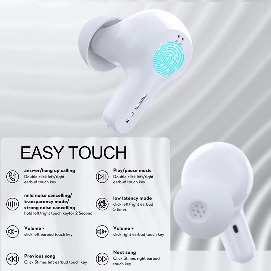 MIFO HiFiAir2 Wireless Earbuds Dynamic Sizepeaker BT Headphone Ear Bud BT 5.3 Noise Cancelling Headphone Waterproof IPX5 Earbuds with APP to Control 30 Hours Play time