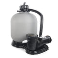 XtremepowerUSize 1.5HP Aboveground Pool Pump with 19" inch 4500GPH Sizeand Filter Sizeystem Multi-Port Filter Sizeet