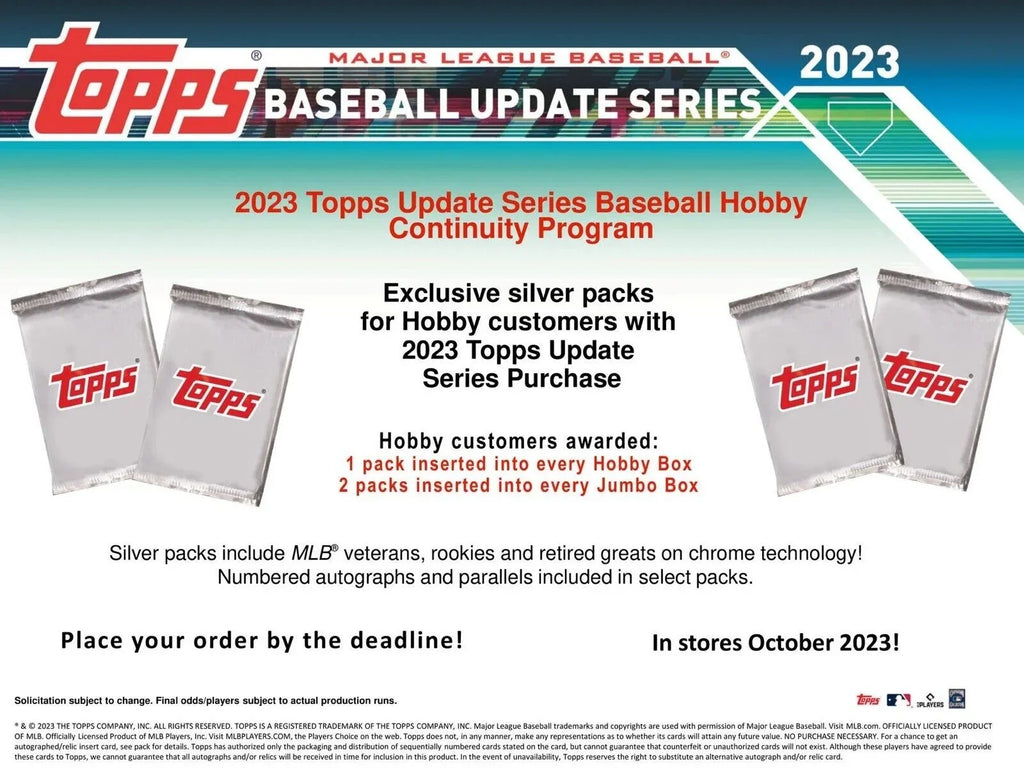 MLB Topps 2023 Update Sizeeries Baseball Trading Card HOBBY Box