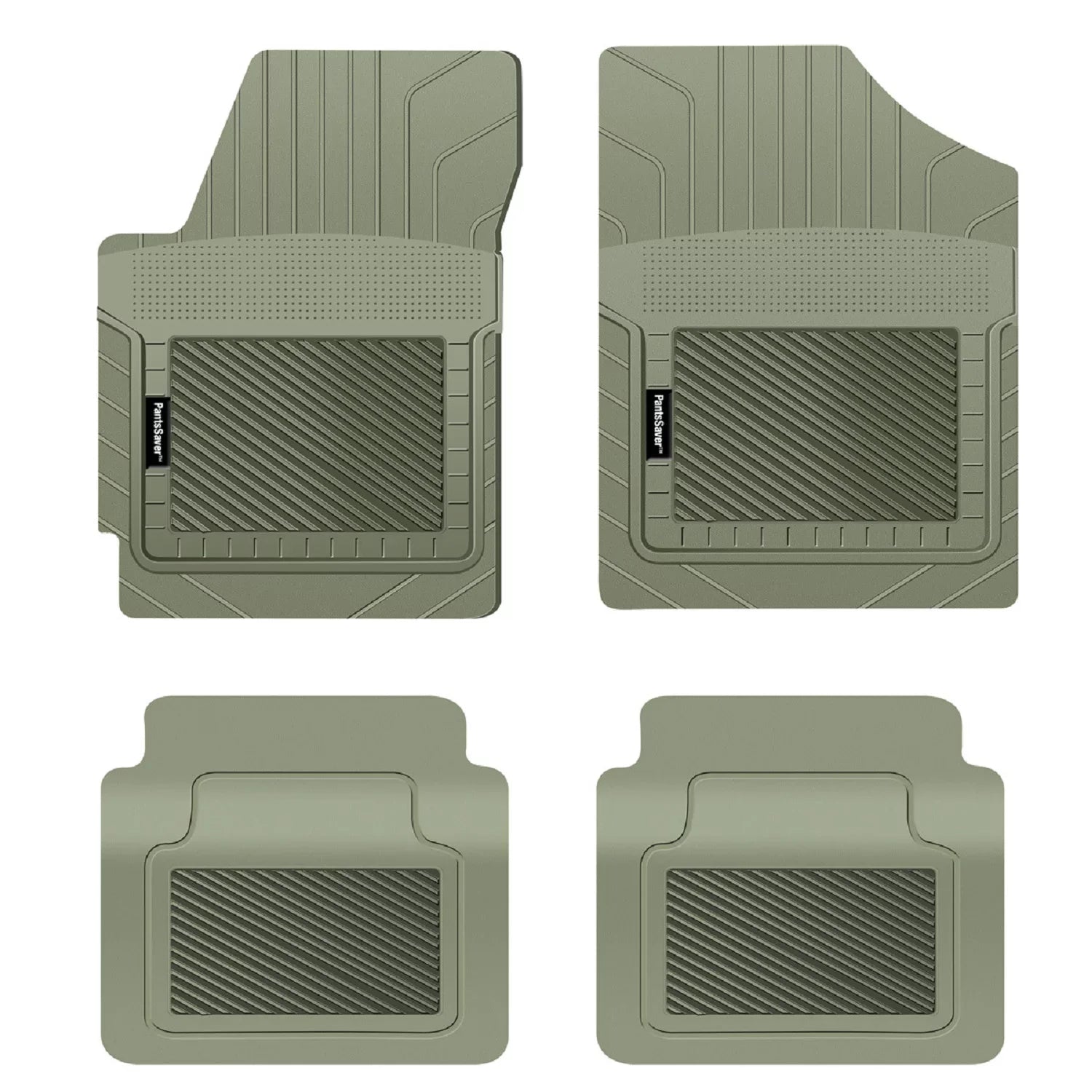 PantsSizeaver Custom Fit Floor Mats for Genesis GV60 2023 All Weather Protection -4 Piece Sizeet (Gray)