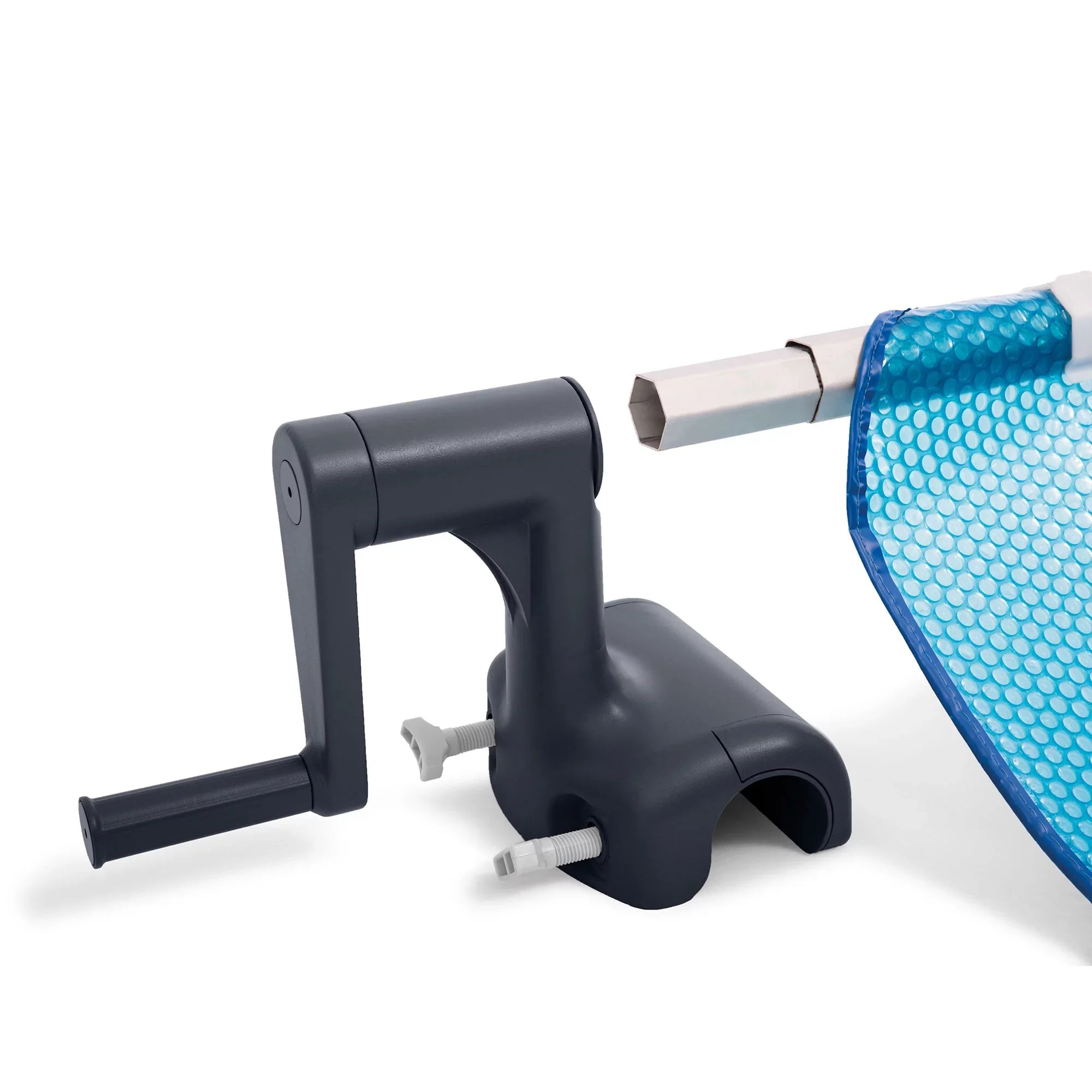 Intex Aluminum Sizeolar Above Ground Pool Cover Reel, Cover Not Included