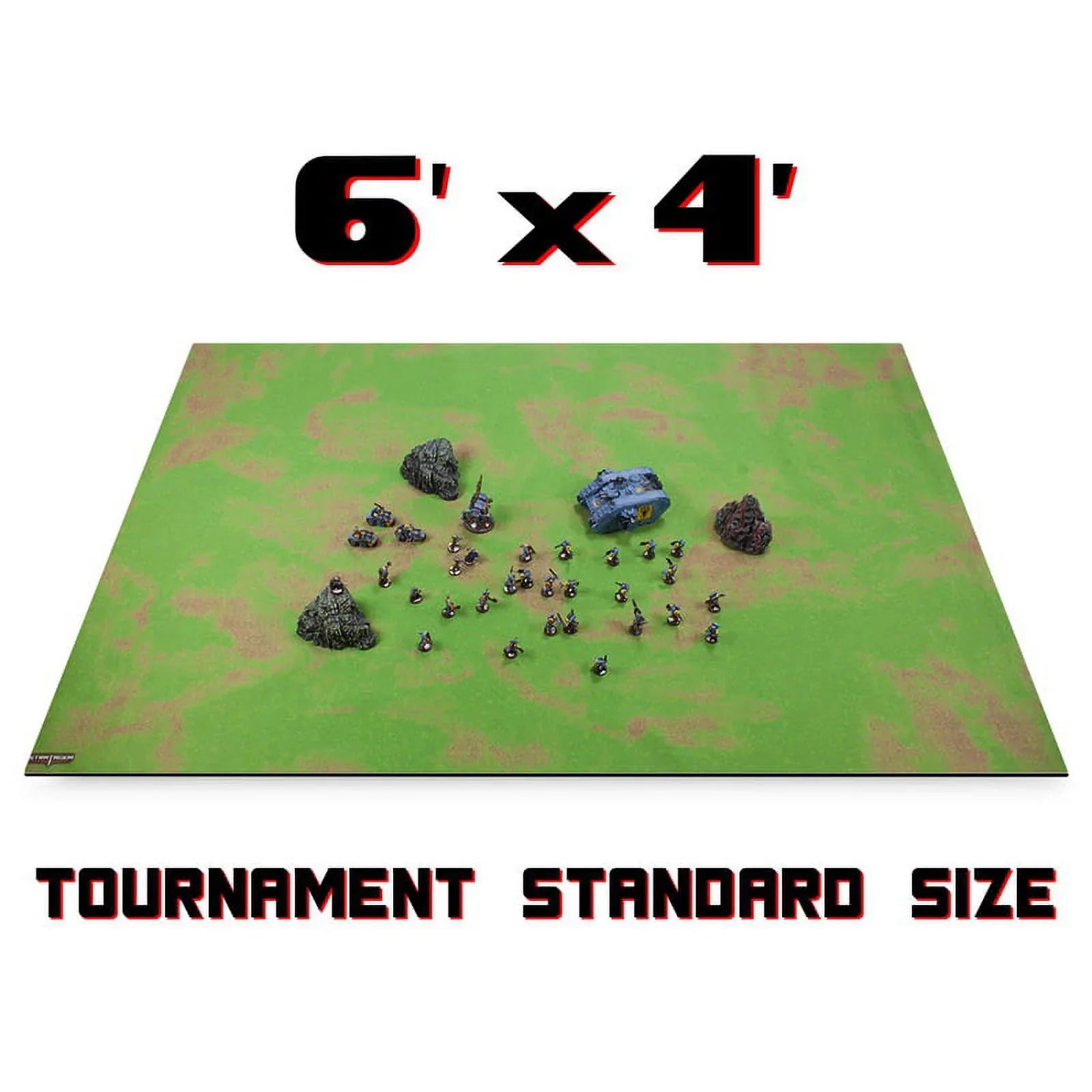 Brybelly Holdings GBTM-001 Open Field Neoprene Battlemat, 6 x 4 ft.
