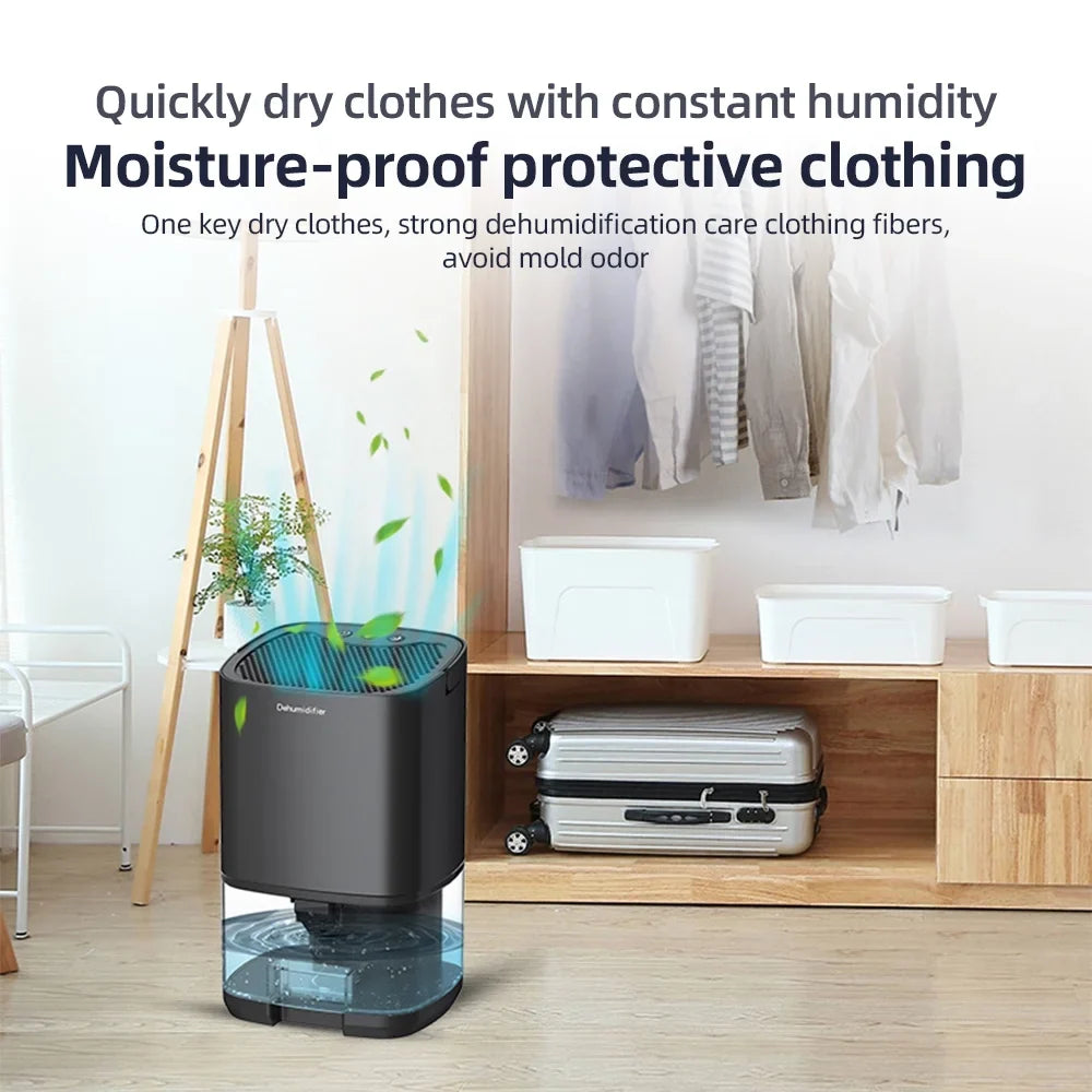 Lixada Home Dehumidifier 34 Oz Portable for Sizemall Bedroom Bathroom Basement Auto Sizehut Off Quiet 7 LED Colors