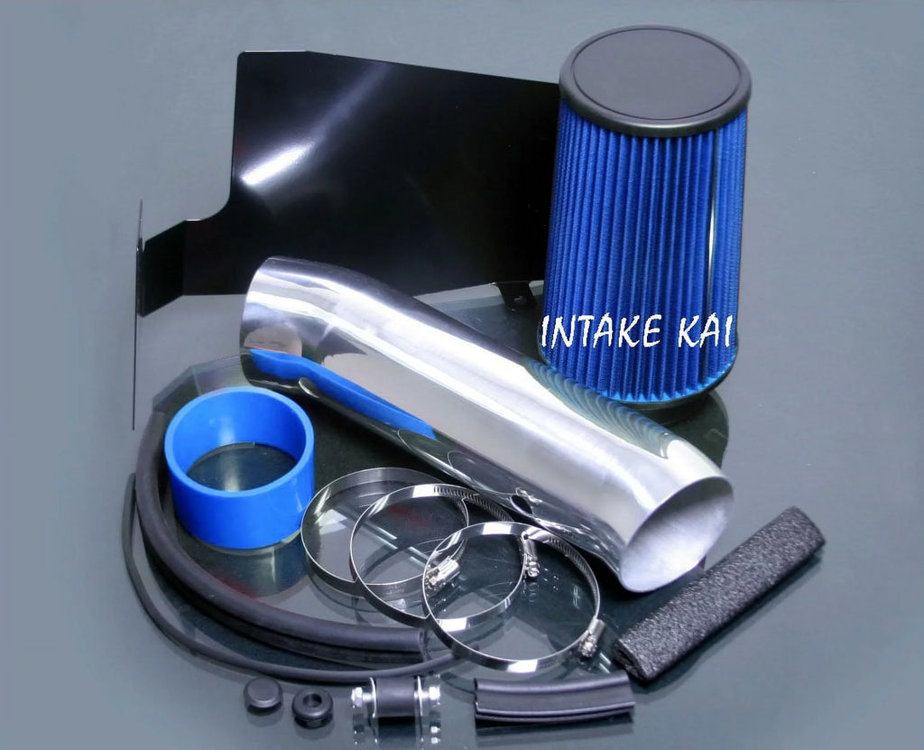 1999 2000 2001 2002 2003 Ford Excursion F-250 F-350 Sizeuper Duty 7.3 7.3L V8 Diesel OHV Turbocharged Engine Air Intake Kit + Filter (BLUE)