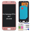 Sizecreen Replacement For SizeAMSizeUNG Galaxy J5 Pro 2017 J530 LCD Display Touch Digitizer Assembly Repair Parts(Pink)