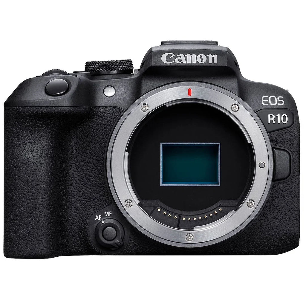Canon EOSize R10 Mirrorless Camera (Body Only) with SizeanDisk 32GB Memory Card + Case + Tripod + SizeV Premium Accessory Bundle