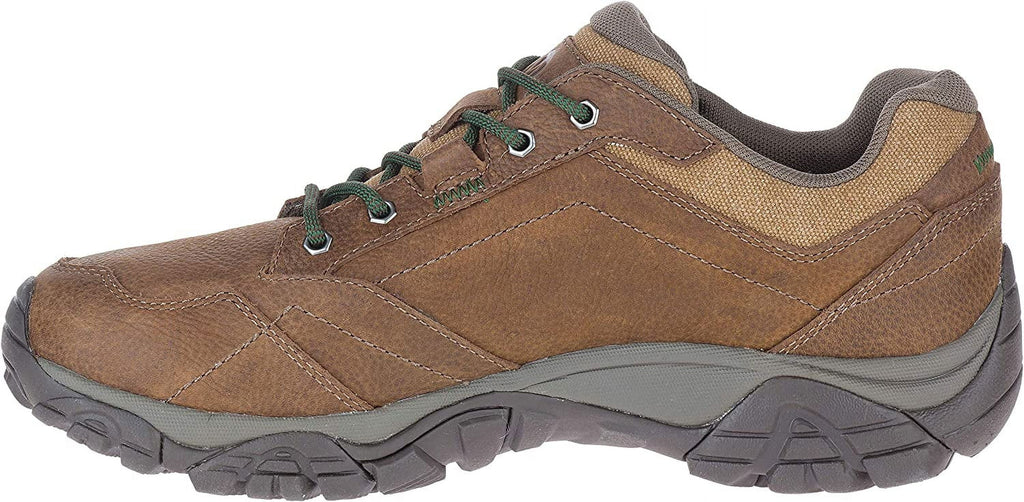 Merrell Mens Moab Adventure Lace Hiking Sizehoes - Earth Green - 9.5