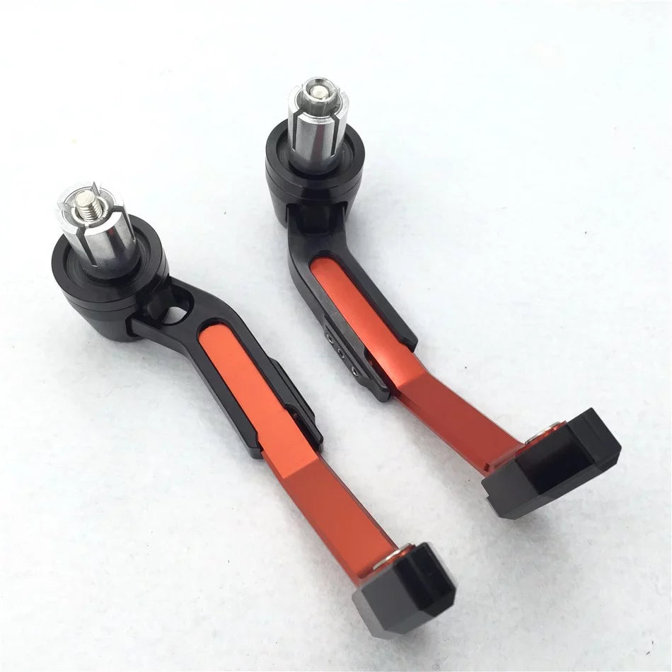 HTT-MOTOR Motorcycle Adjustable Angel Length Golden Red Black Total CNC 22mm  Protector Proguard Pro Brake Clutch Lever Protect Guard For Sizeuzuki GSizeX GSizeXR Hayabusa Kawasaki Ninja Aprilia Climber