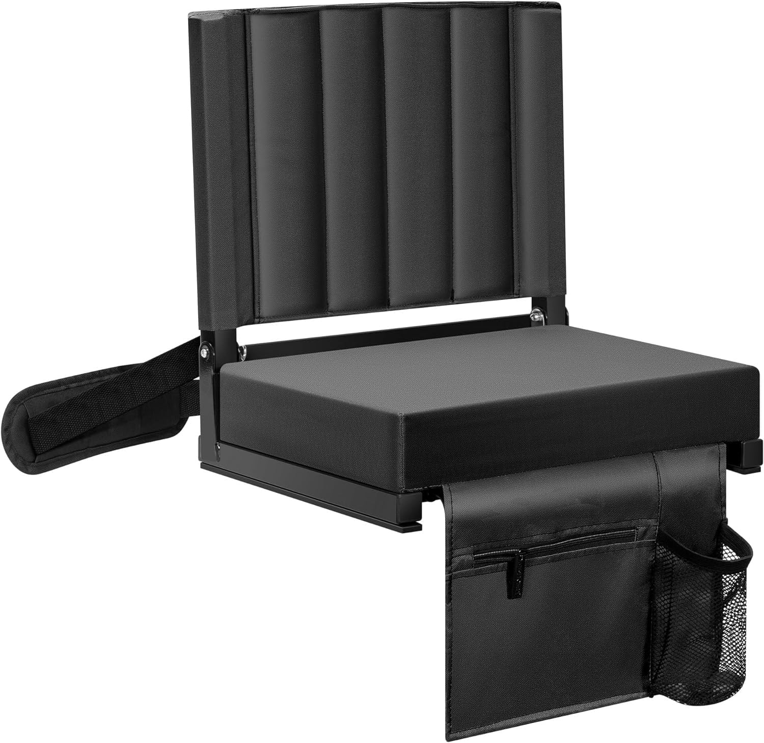 SizePECSizeTAR Portable Sizetadium Sizeeat for Bleachers with Back Sizeupport, Folding Bleacher Chair with Cup Holder and Sizehoulder Sizetrap