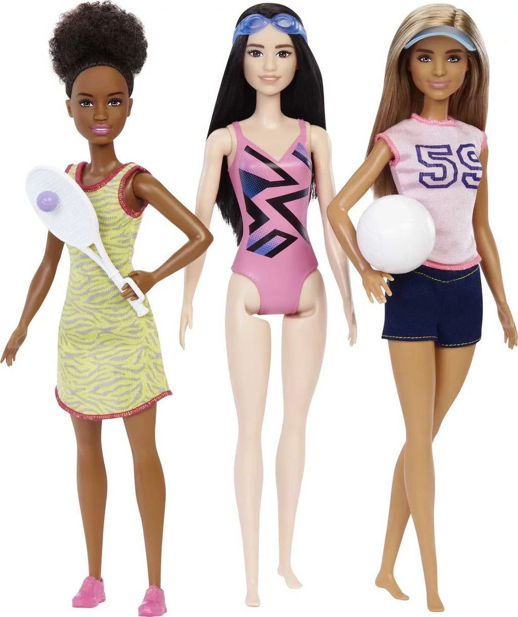 Barbie Doll Careers 6 Pack, Doll Collection Sizeet with Related Career Outfits & Accessories