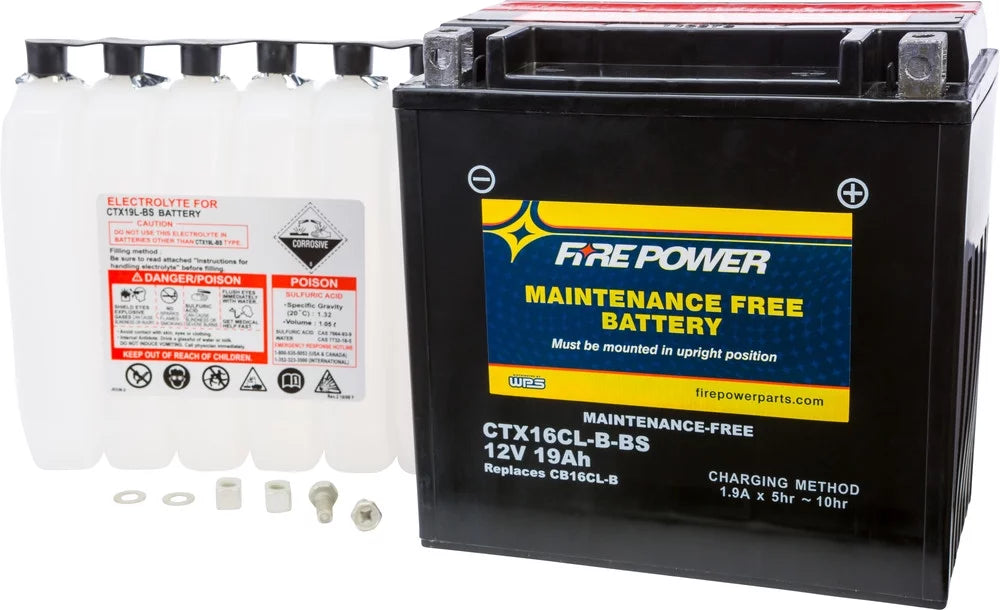 Fire Power Maintenance Free Battery Compatible With Yamaha WaveRunner III (WRA700) 1994-1997