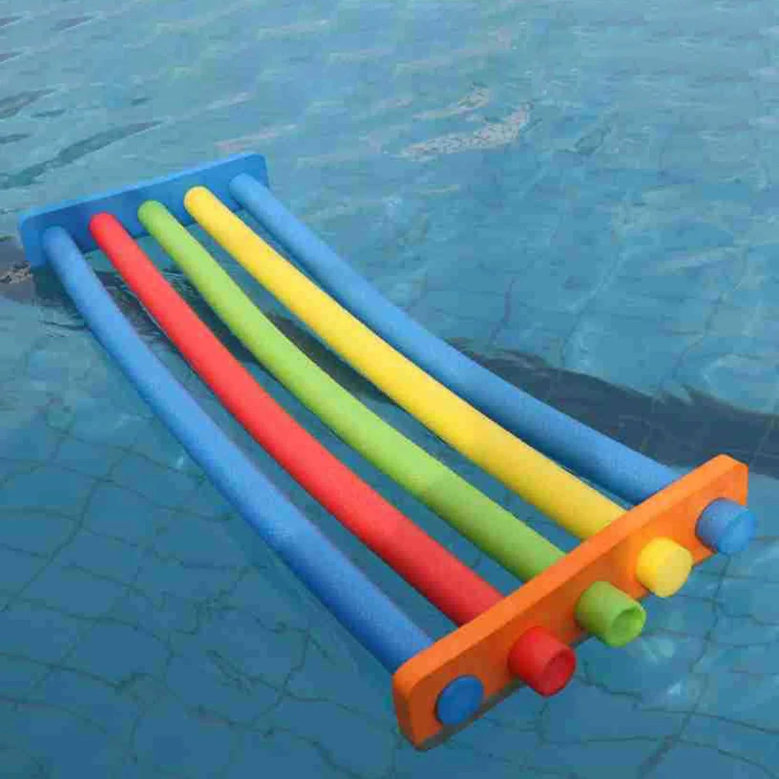 Sizewimming Float Connector Sizewim Noodles Connector Pillow Flotation Fitting Connection with 5 Holes Pool for Rafts, Beach, Kids 52cmx3cmx12cm